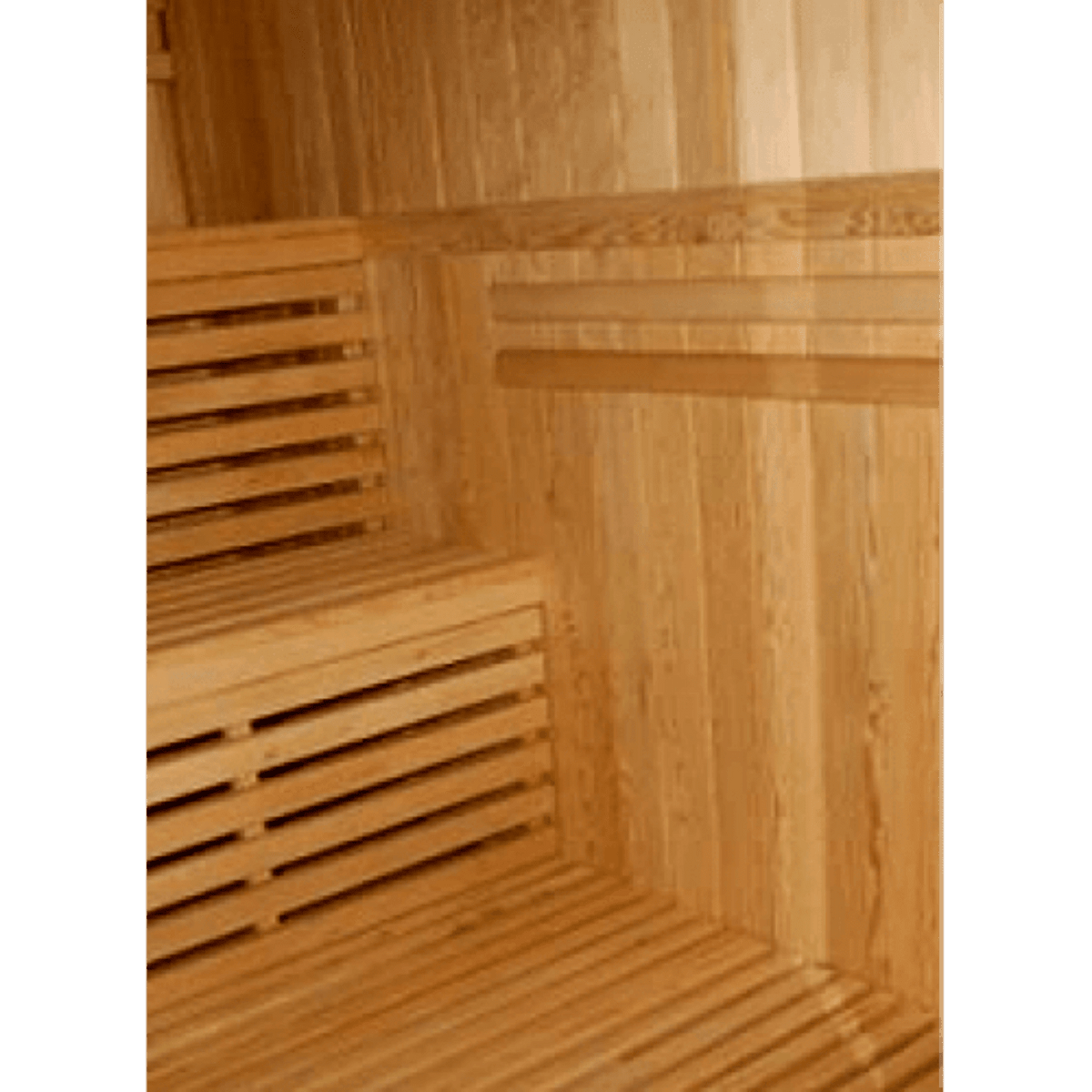 SunRay Tiburon Harvia Indoor 4 Person Traditional Steam Sauna - HL400SN - Backyard Provider